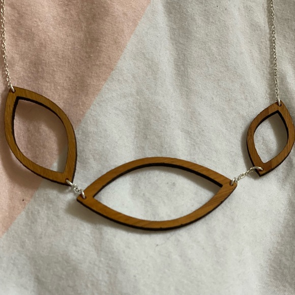 Mana Jewelry Designs bamboo/ silver necklace - Picture 3 of 4